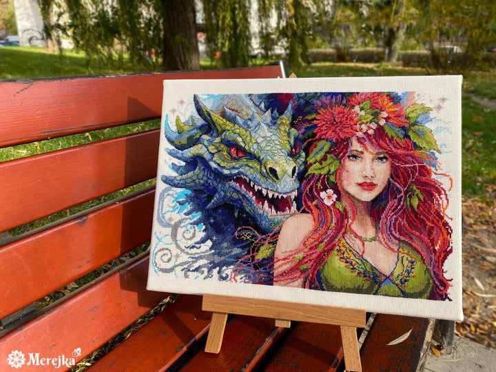 Pure Flame K-243 Counted Cross-Stitch Kit