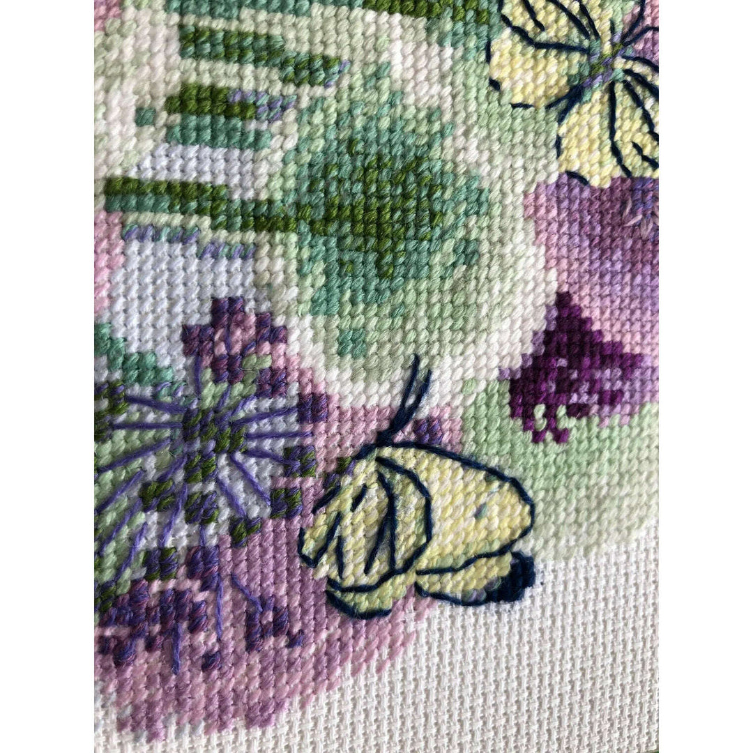 Purple Allium R1974 Counted Cross Stitch Kit