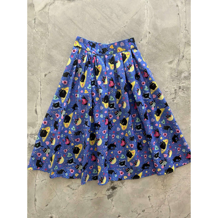 Purple Cat Doris Skirt - XS only, 1 left!