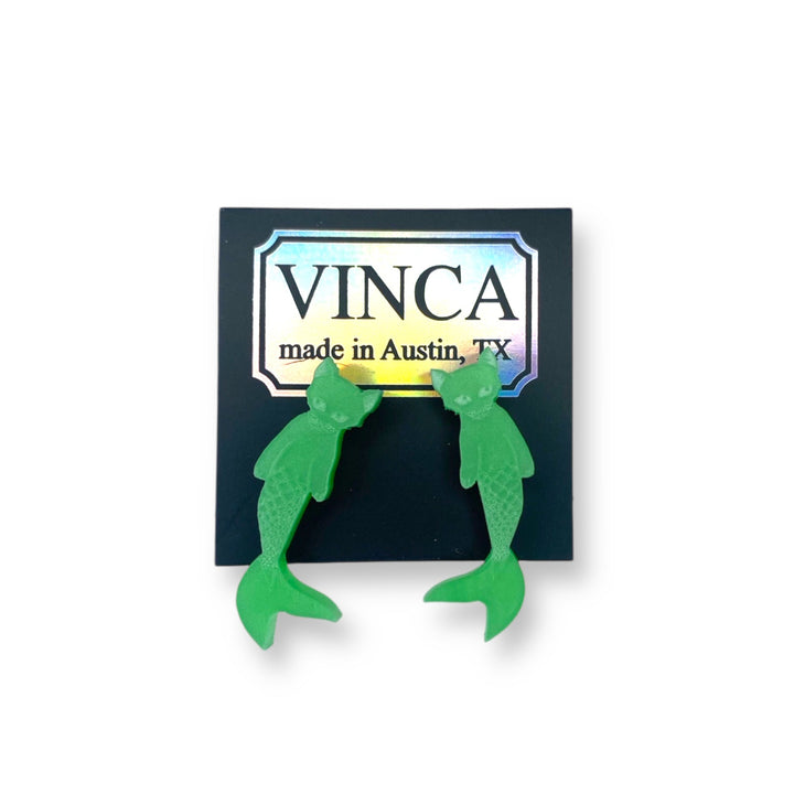 LAST CHANCE! Purr-maid Earrings