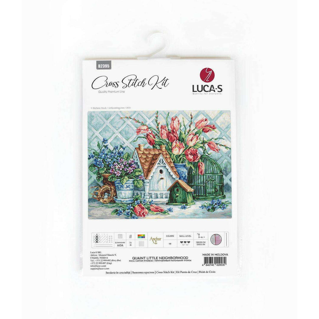Quaint Little B2395L Counted Cross-Stitch Kit