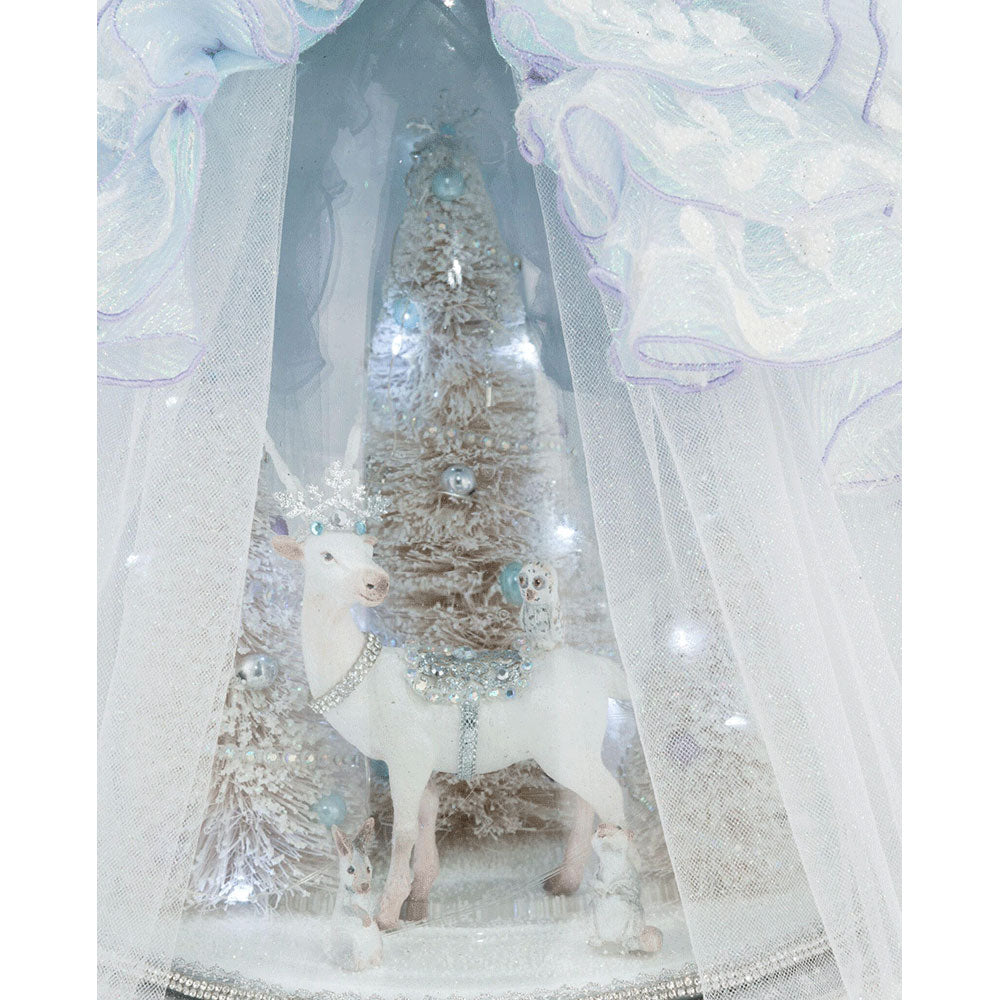 Queen Crystalline Cloche Piece by Katherine's Collection image 5