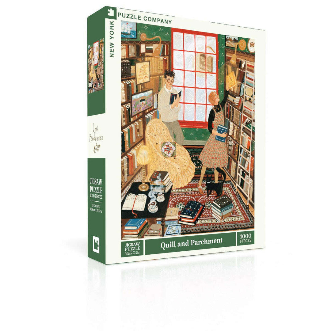 Quill and Parchment Jigsaw Puzzle