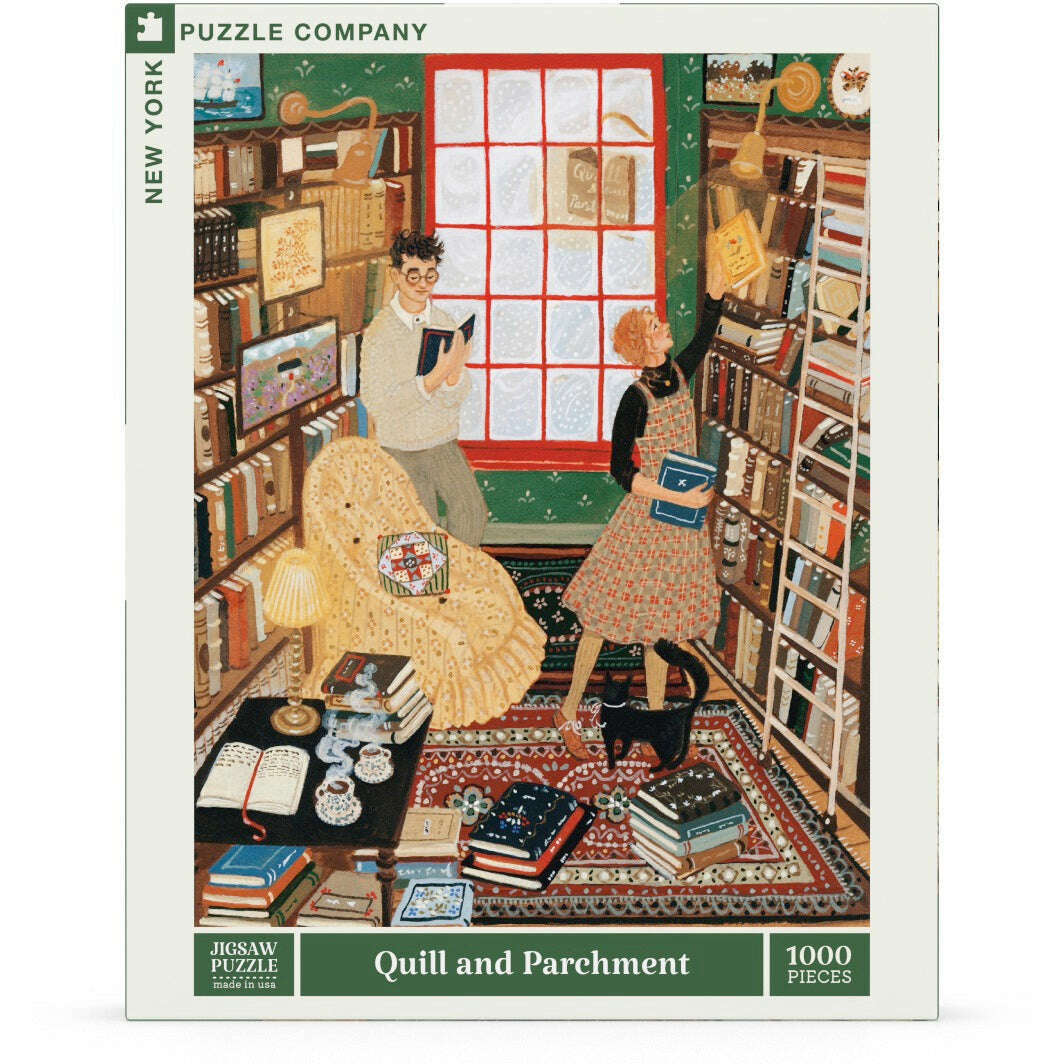 Quill and Parchment Jigsaw Puzzle
