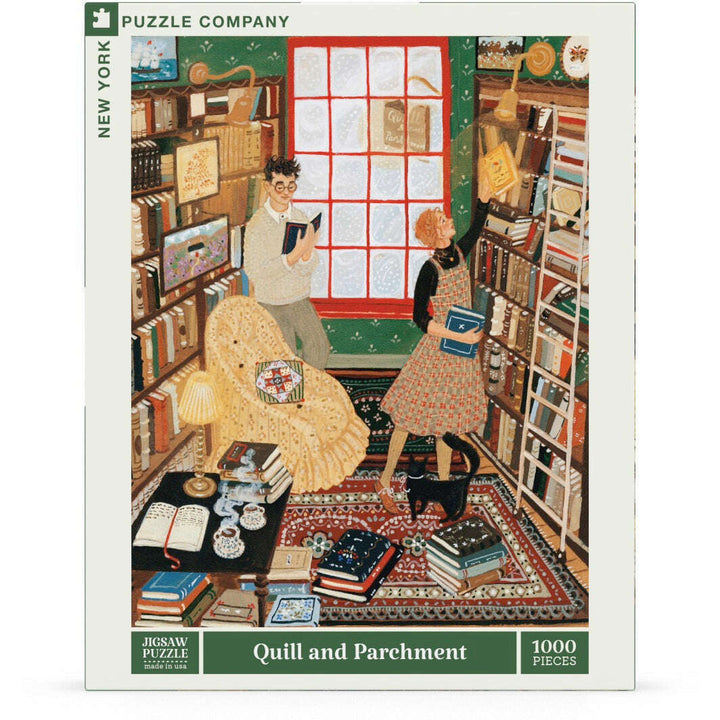 Quill and Parchment Jigsaw Puzzle