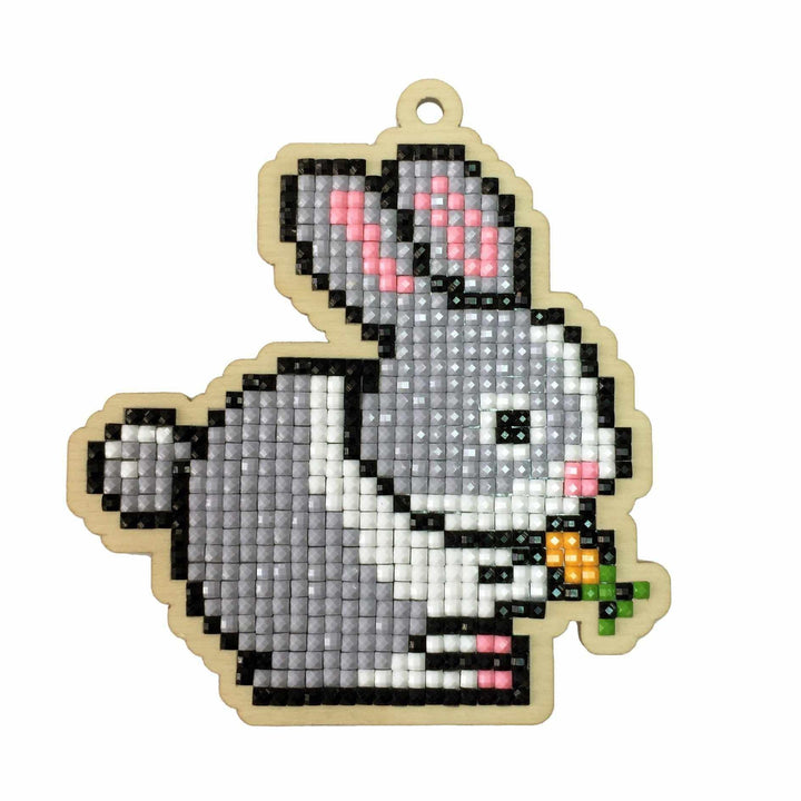 Rabbit CSW108 Diamond Painting on Plywood Kit
