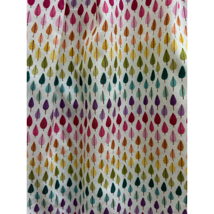 Rainbow Drop Collared Dress