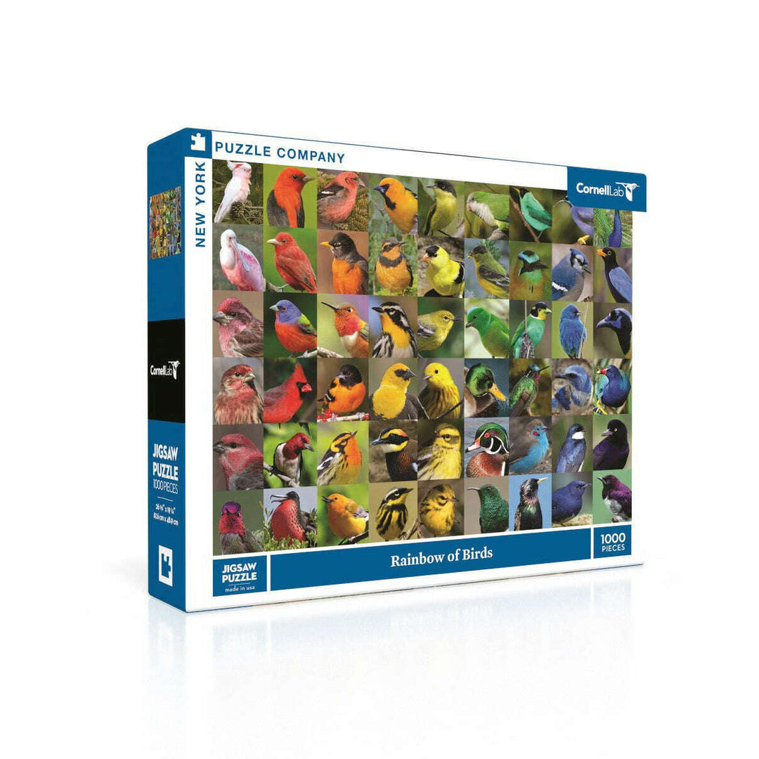 Rainbow of Birds Jigsaw Puzzle