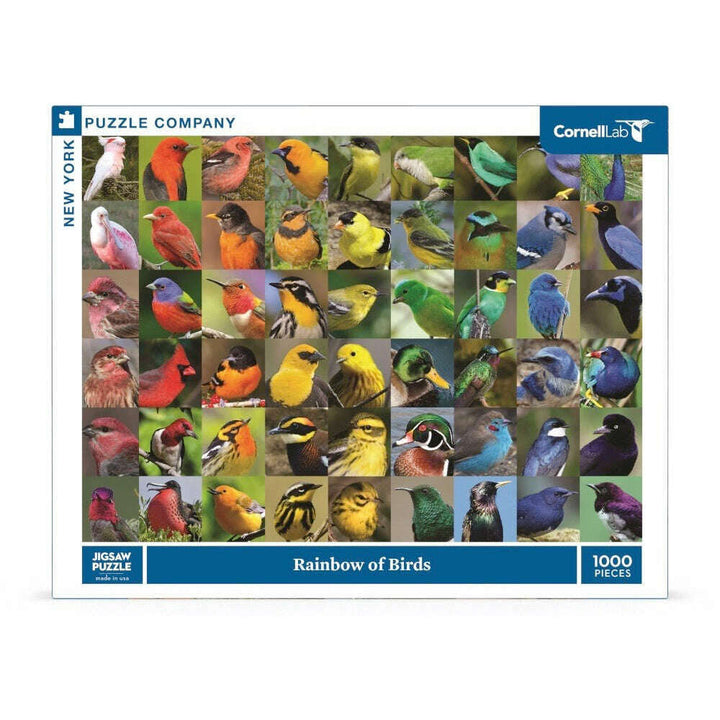 Rainbow of Birds Jigsaw Puzzle
