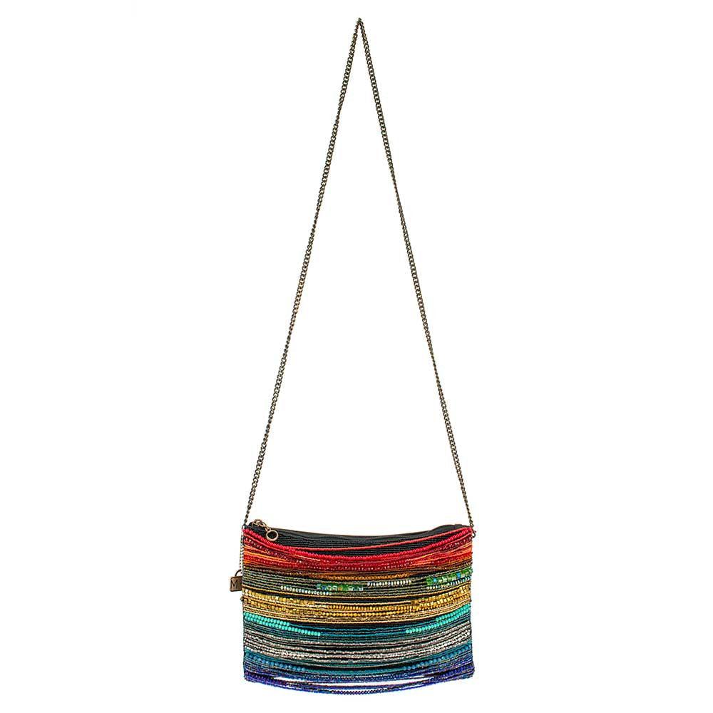 Rainbow Radiance Crossbody Handbag by Mary Frances image 5