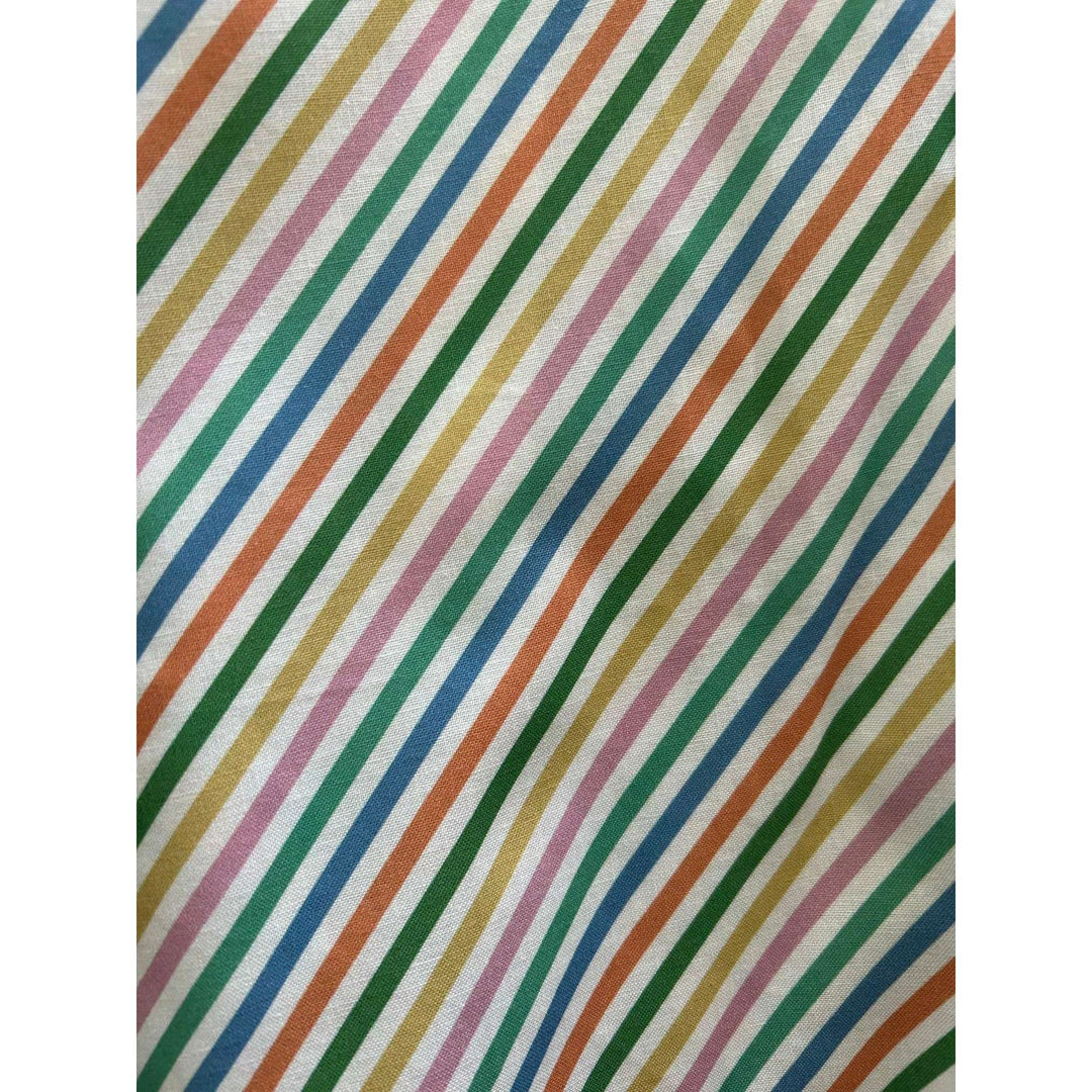 Rainbow Stripe Skater Skirt