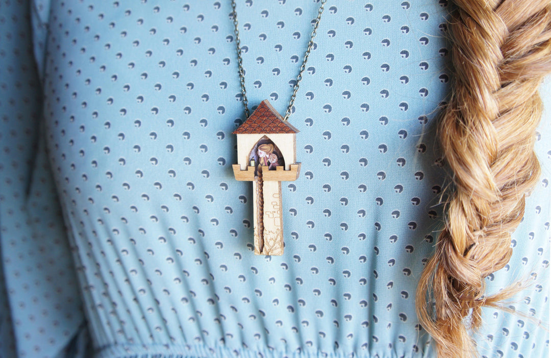 Rapunzel Necklace by Laliblue - Quirks!