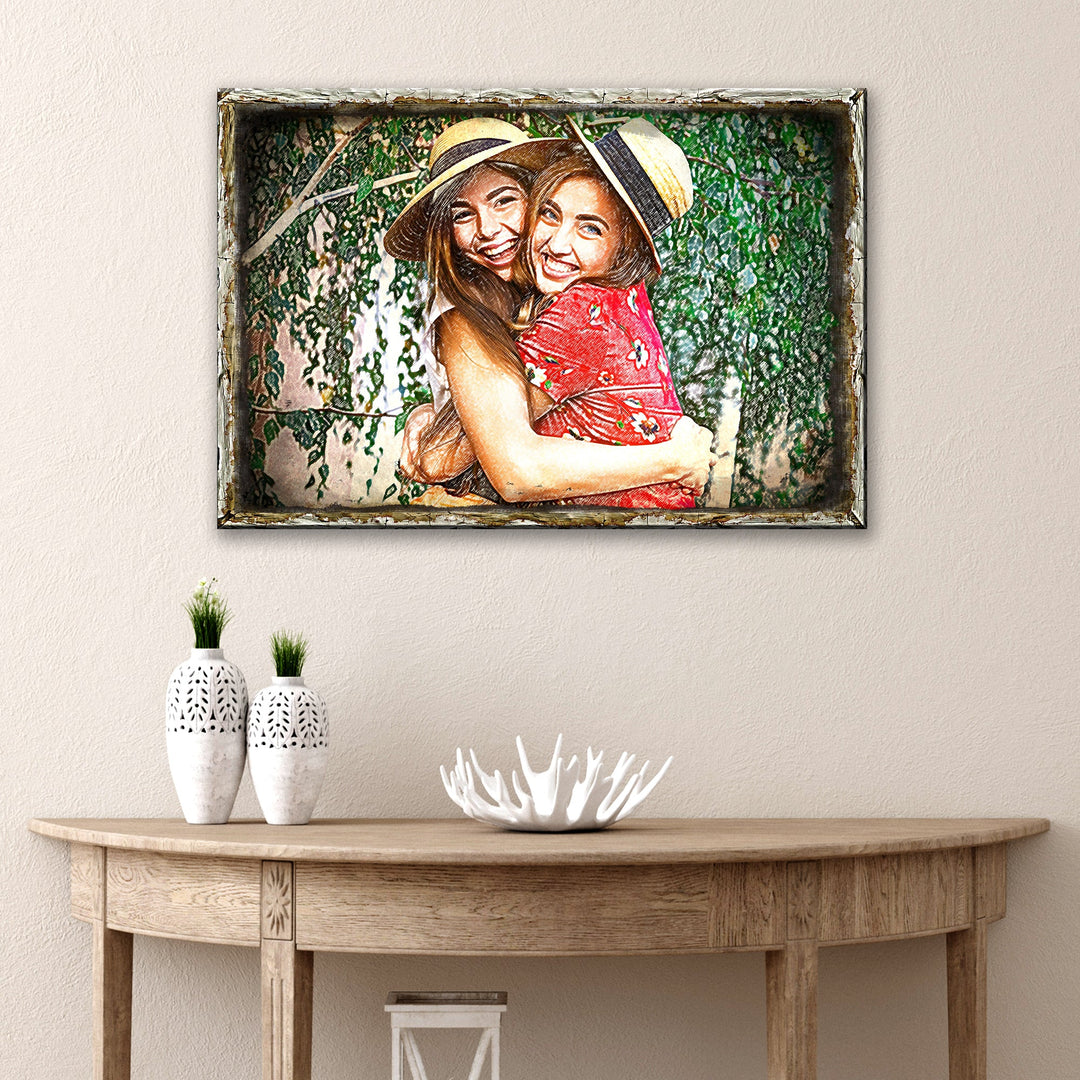 Portrait Minimalist Sign