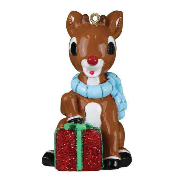 Old World Christmas Ready Rudolph Ornament & Game