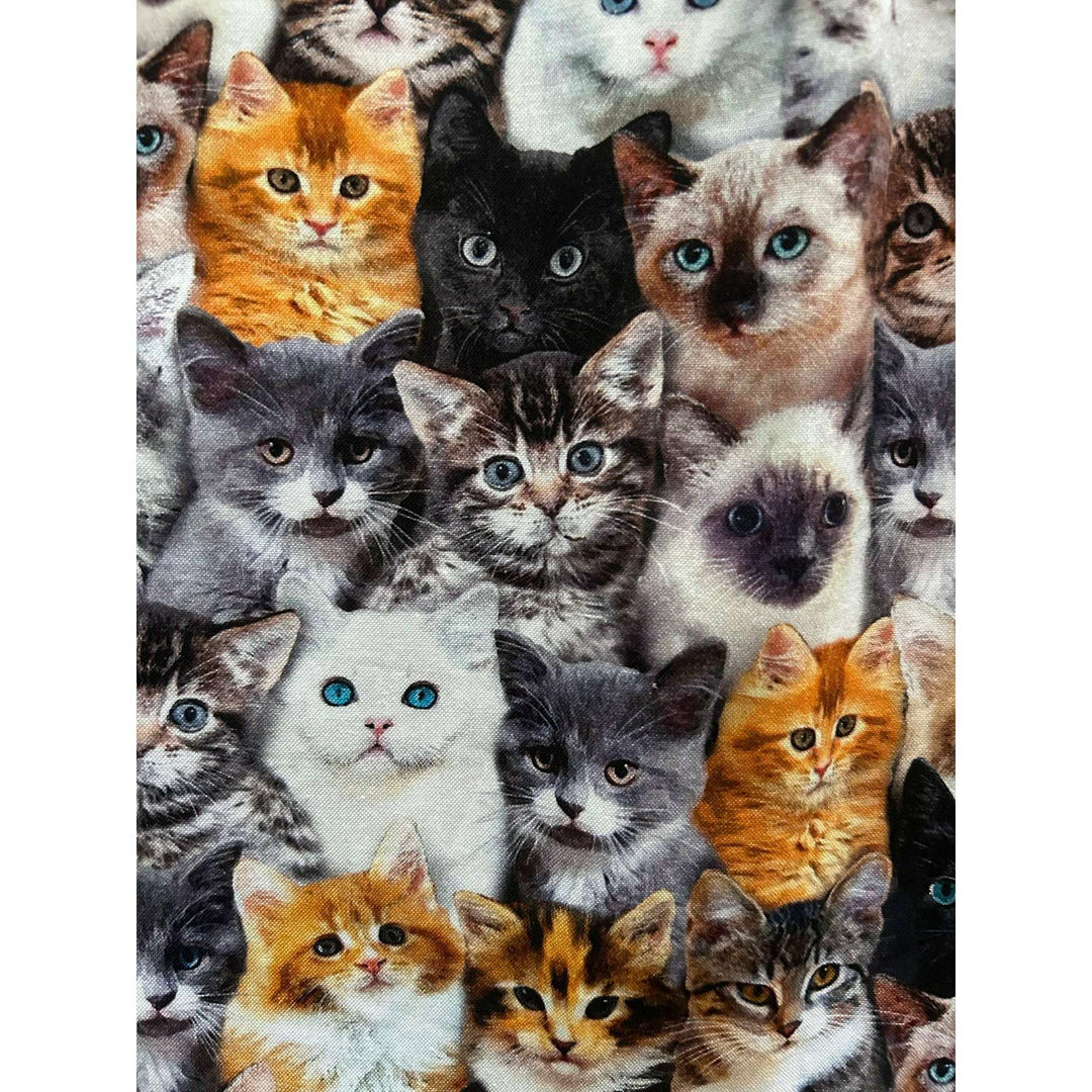 Realistic Cats Fit & Flare Dress