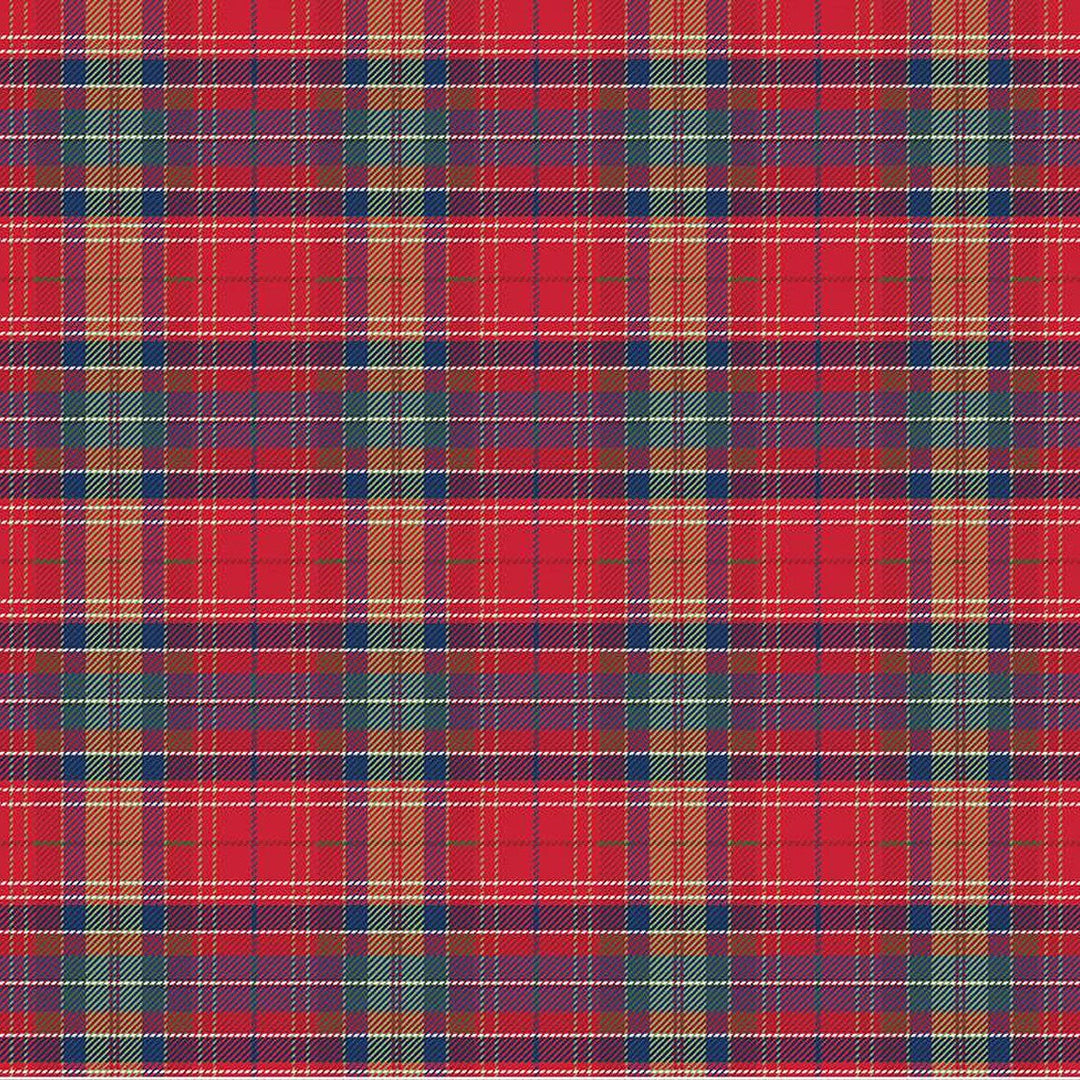 Red Plaid Greta Dress