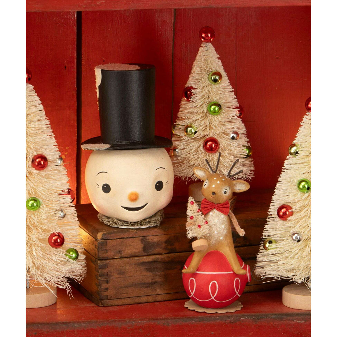 Reindeer on Ornament by Bethany Lowe Designs, image 4