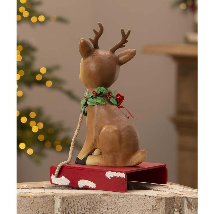 Reindeer on Sled by Bethany Lowe Designs 1