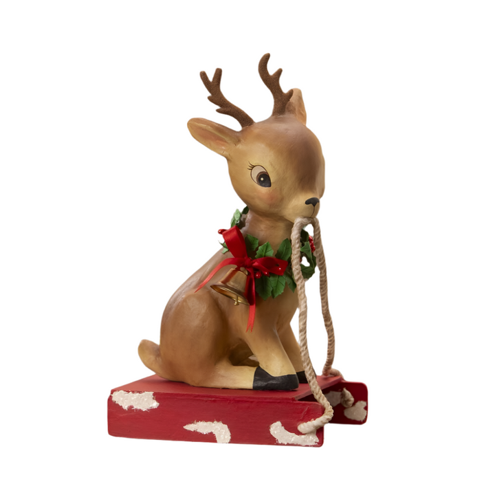 Reindeer on Sled by Bethany Lowe Designs