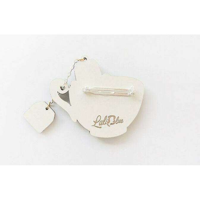 Relax Tea Brooch by LaliBlue - Quirks!