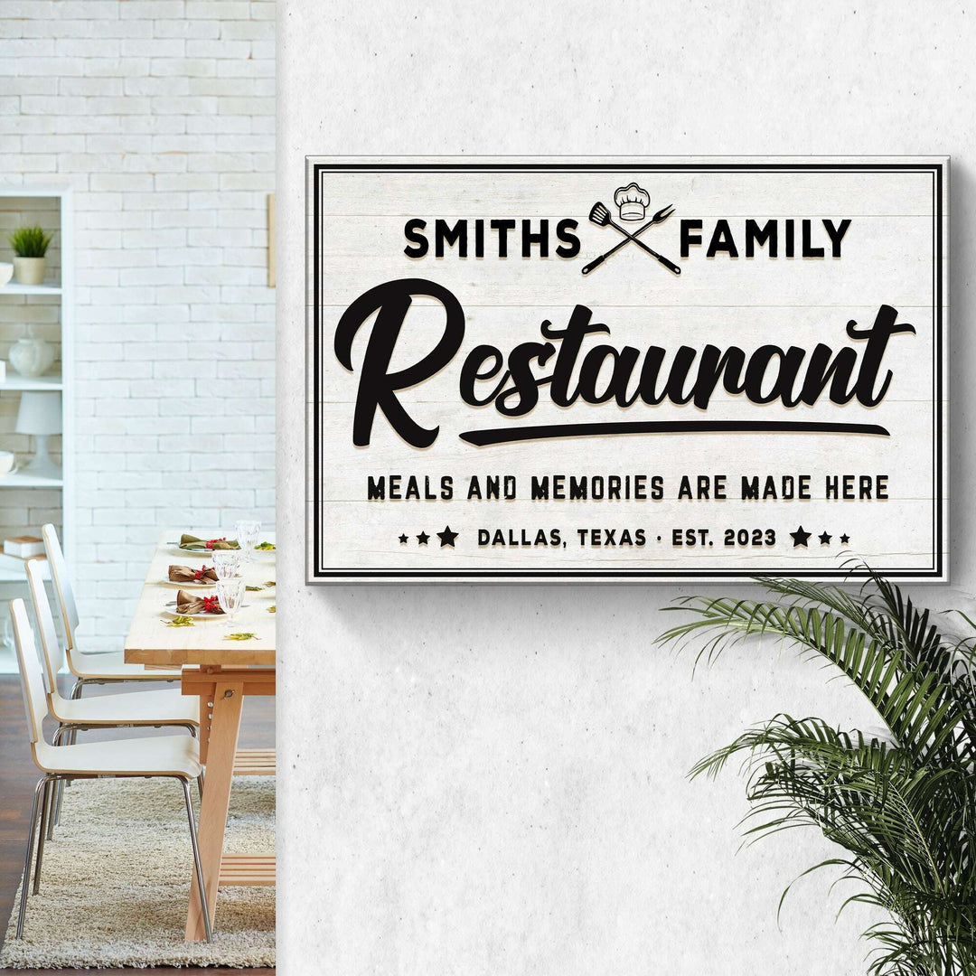 Restaurant Sign V