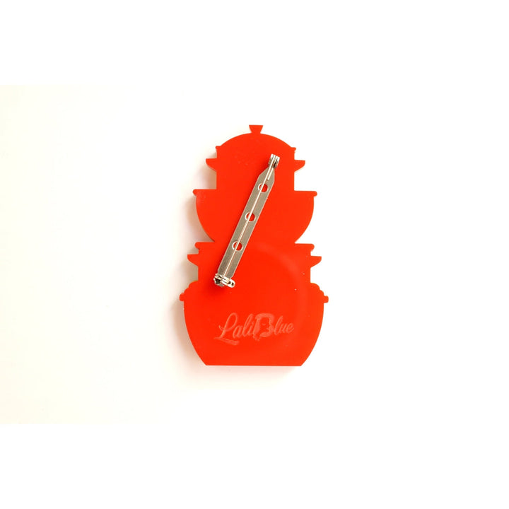 Retro Pyrex Container Brooch by Laliblue 3