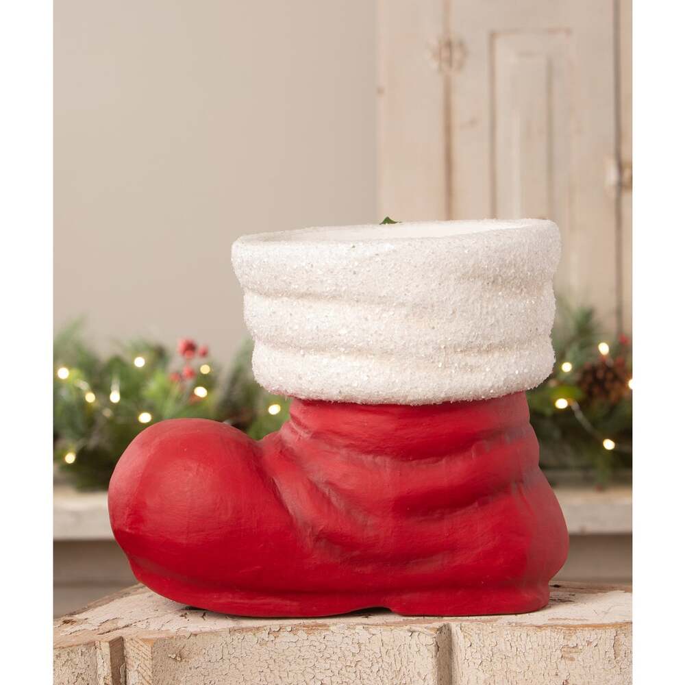 Retro Red Santa Boot by Bethany Lowe Designs 2