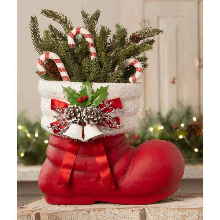 Retro Red Santa Boot by Bethany Lowe Designs 1