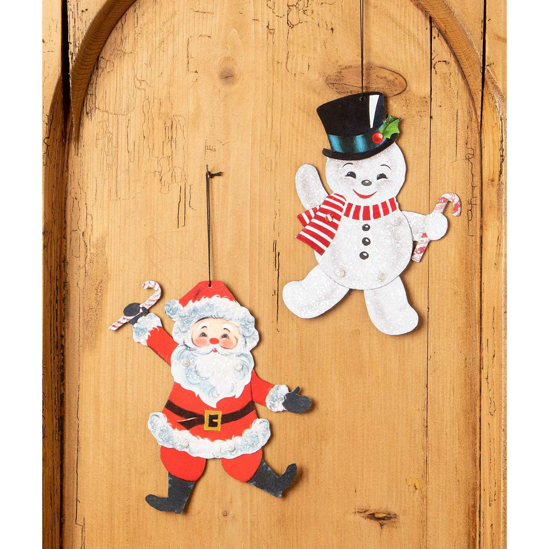 Retro Rockin' Santa Ornament by Bethany Lowe Designs, image 4