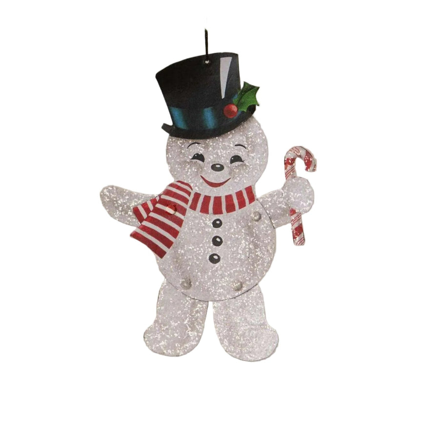 Retro Rockin' Snowman Ornament by Bethany Lowe Designs, image 2