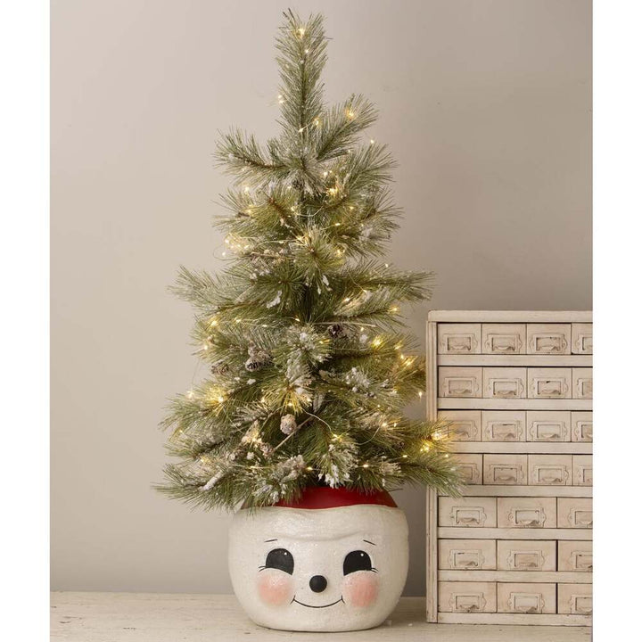 Retro Snowman Bucket Lg by Bethany Lowe Designs 2