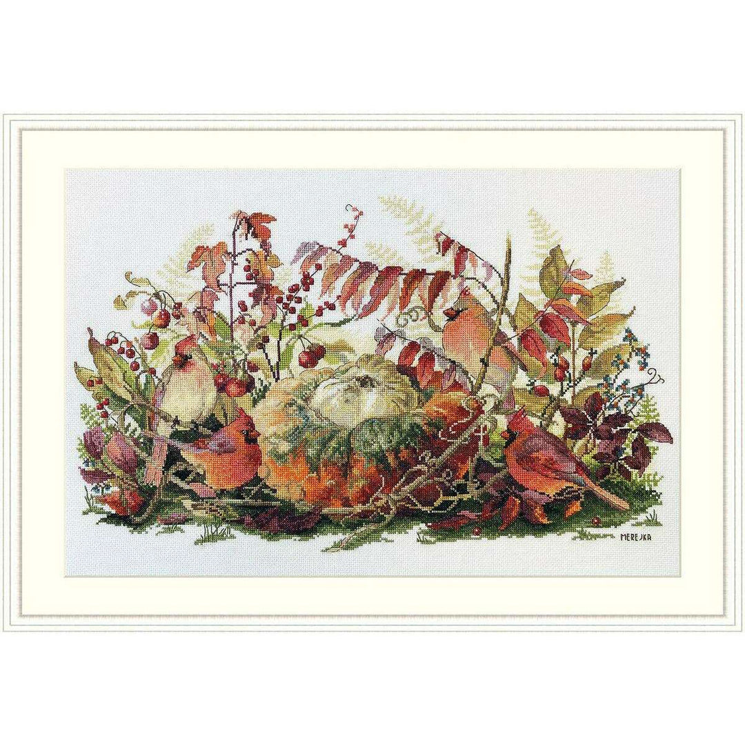 Rhapsody in Red K-190 Counted Cross-Stitch Kit