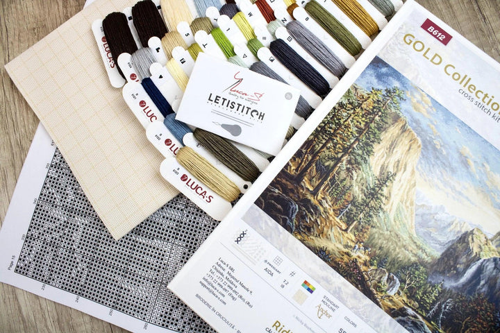 Riding the Range B612L Counted Cross-Stitch Kit