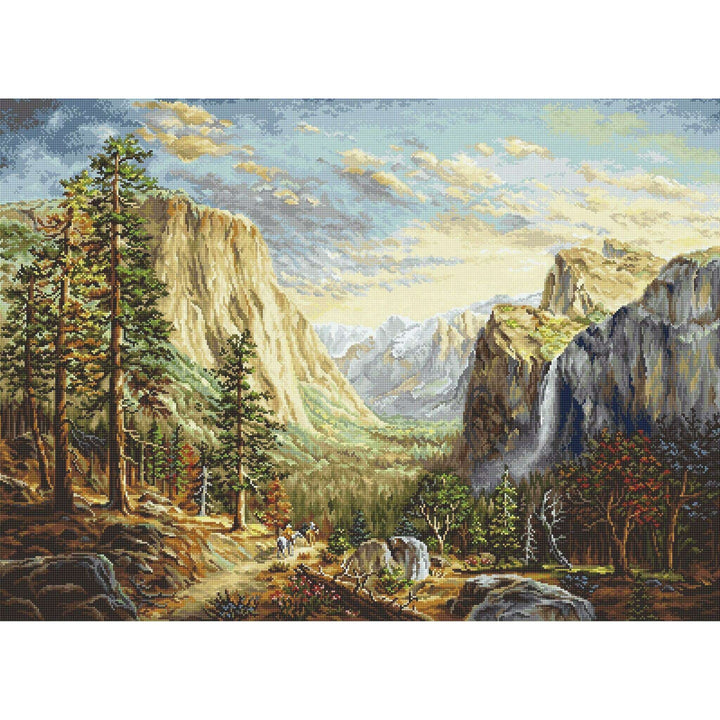 Riding the Range B612L Counted Cross-Stitch Kit