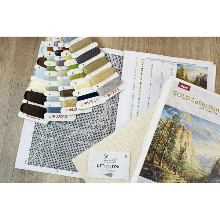 Riding the Range B612L Counted Cross-Stitch Kit