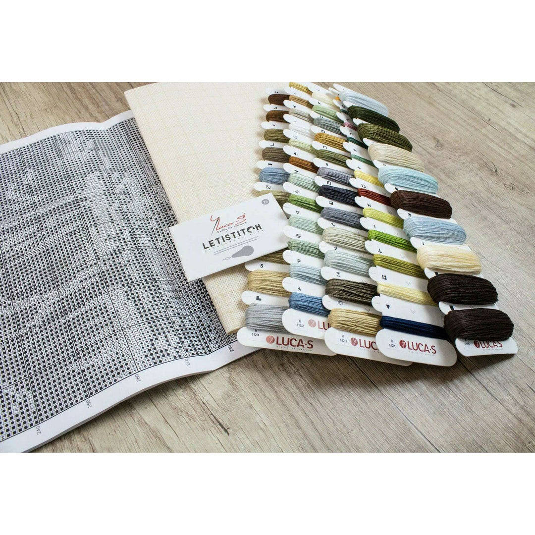 Riding the Range B612L Counted Cross-Stitch Kit