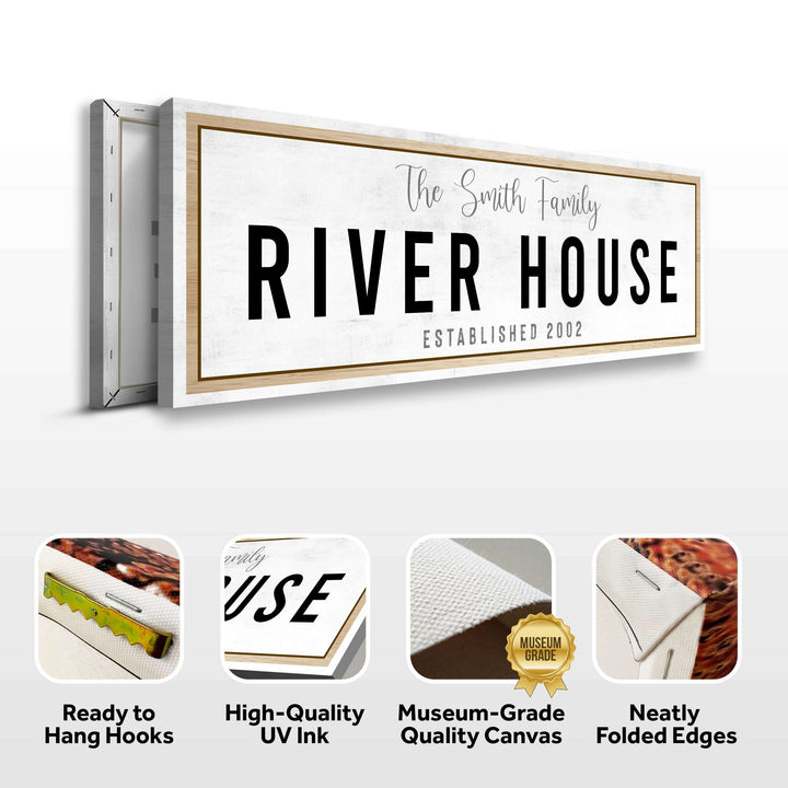 River House Sign
