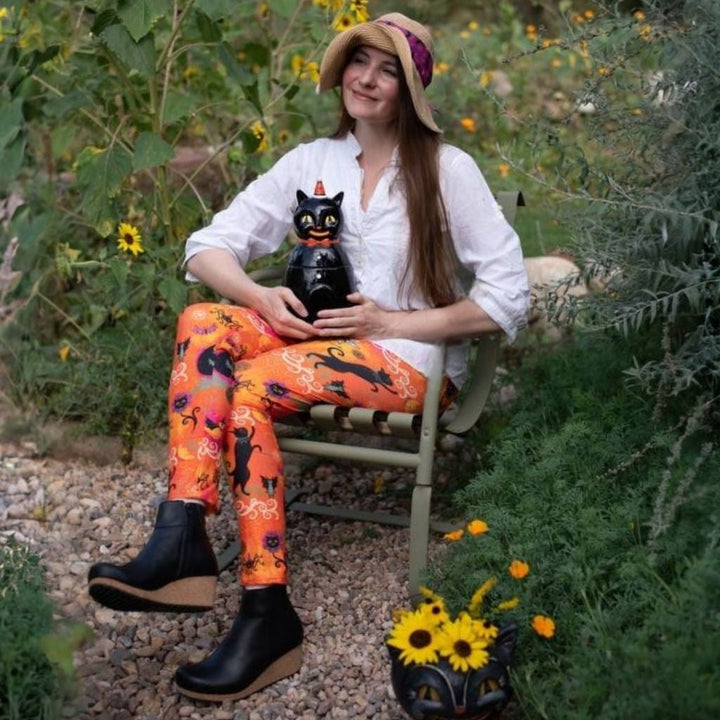 Summerween Jack-a-Doodle (Johanna Parker Exclusive) - High-quality Handcrafted Vibrant Leggings