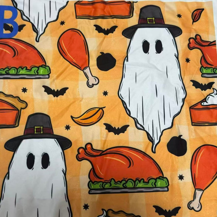 Thanksgiving Ghosts Exclusive Leggings - High-quality Handcrafted Vibrant