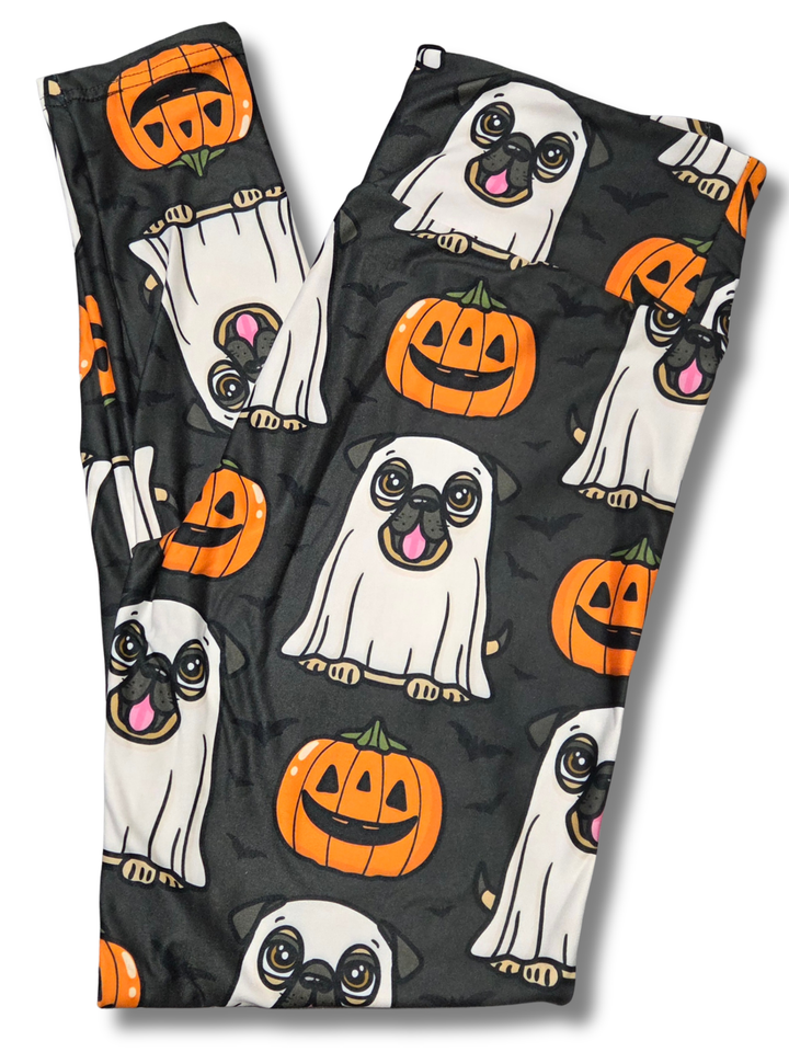 Pugkin Patch Exclusive Leggings - High-quality Handcrafted Vibrant