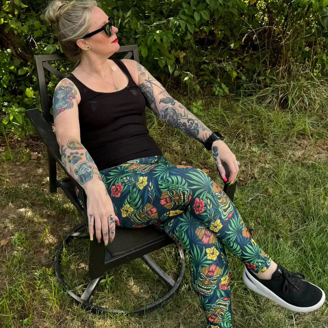 Tiki - High-quality Handcrafted Vibrant Leggings