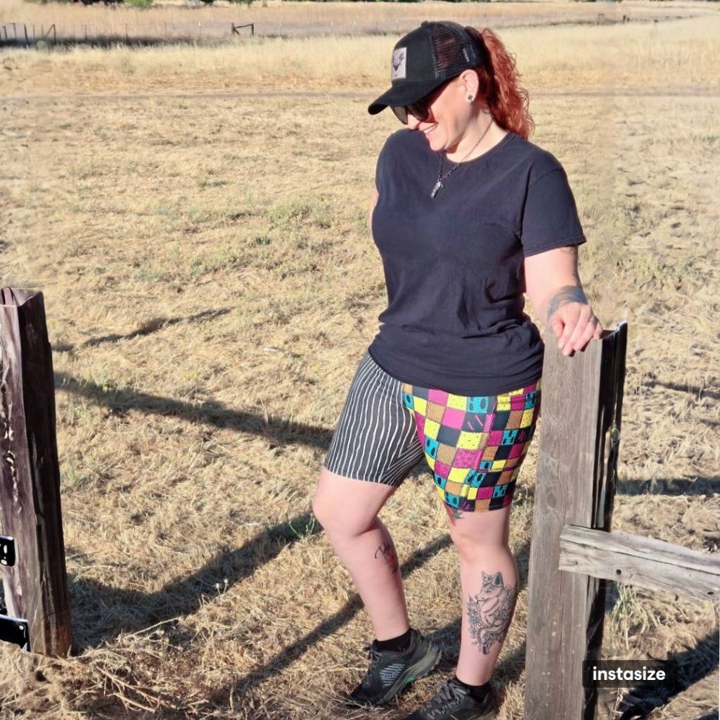 Jack & Sally Halloween Couple (Unique Exclusive) Pocket Biker Shorts - High-quality Handcrafted Vibrant Bike Shorts