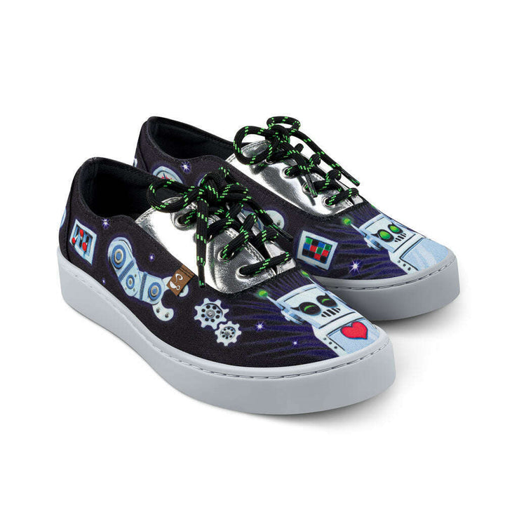 Robot Women's Casual Sneakers