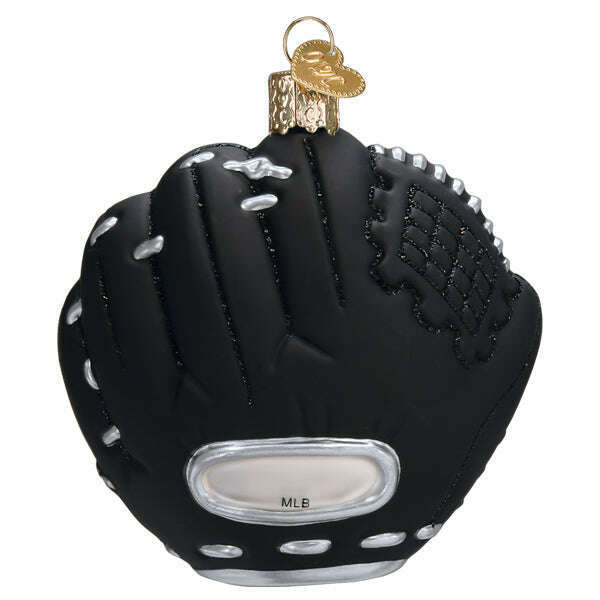 Old World Christmas Rockies Baseball Mitt Blown Glass Ornament