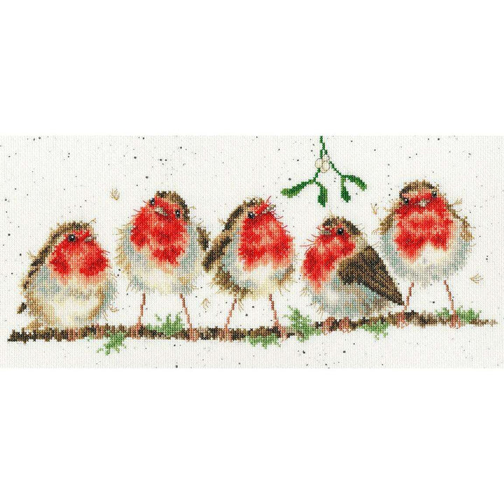 Rockin' Robins XHD69 Counted Cross Stitch Kit