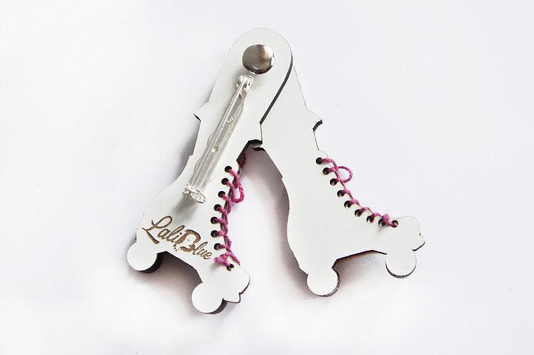 Roller Skates Brooch by Laliblue - Quirks!