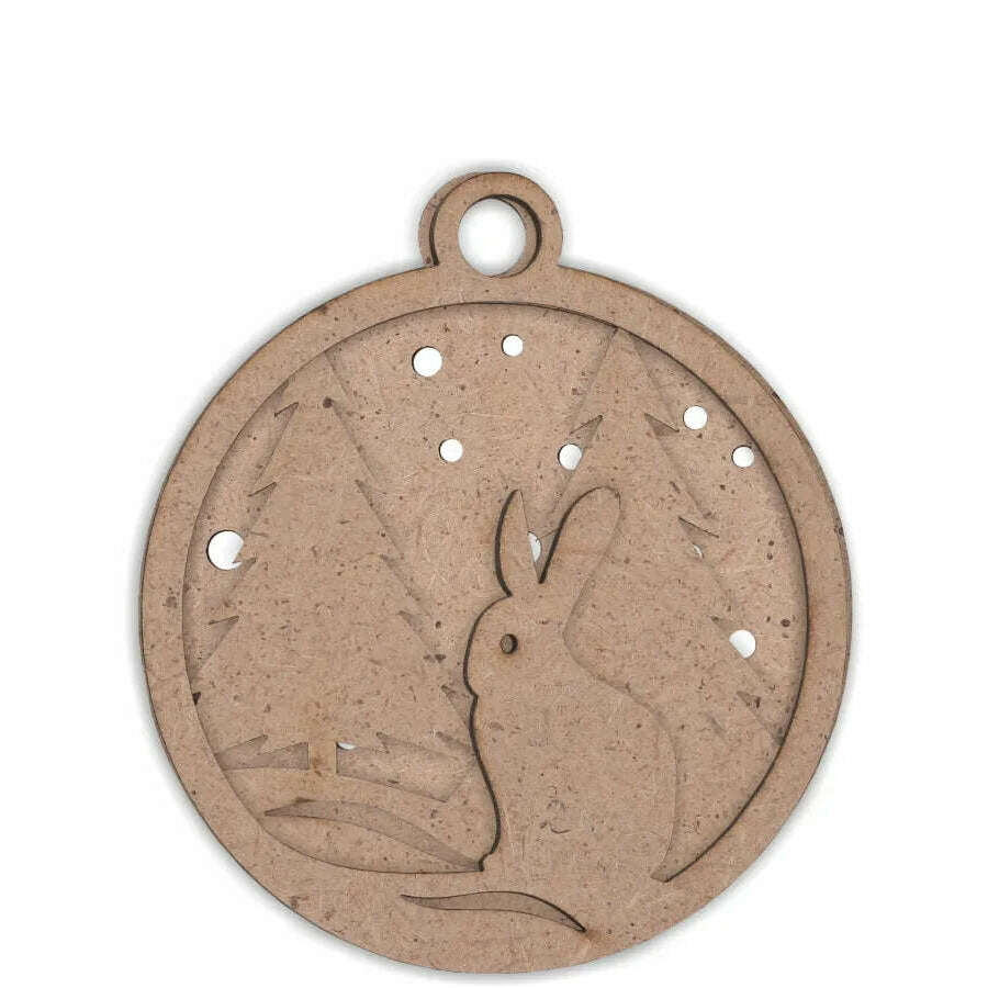 Rosa Talent Winter Story 5 - set of bases for decoration on fiberboard. 3.54*3.15 inches. 3pcs.