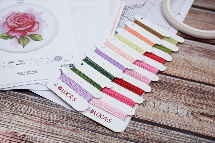 Rose Aroma BC105L Counted Cross-Stitch Kit