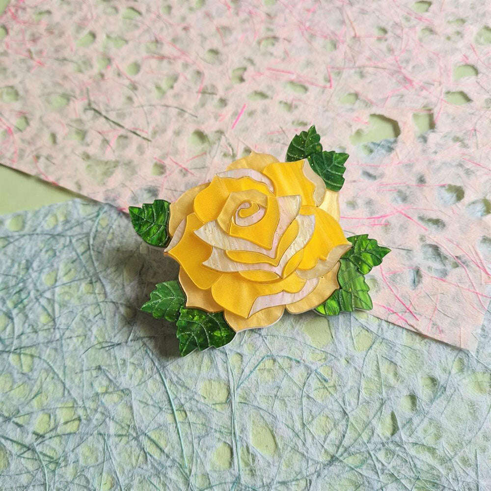 Rose Necklace - 7 Colours by Cherryloco Jewellery 6