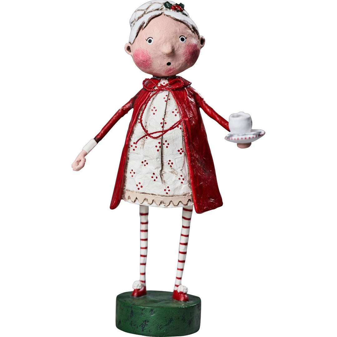 Rosy Cozy Mrs. Claus Lori Mitchell Christmas Figurine - Quirks!